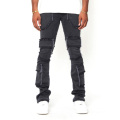 Washed Men's Pants & Trousers Fashion Jeans